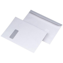Cumberland C4 window envelopes peel n seal 100gsm secretive 229 x 324mm white box 250