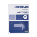 Cumberland B4 plain envelopes strip seal pocket 100 gsm 353x250mm white pack 25