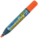 Artline 579 dry safe whiteboard marker chisel 5mm orange