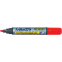 Artline 579 dry safe whiteboard marker chisel 5mm red