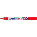 Artline 90 permanent marker chisel 2-5mm red