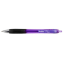 Artline flow retractable ballpoint pen medium 1.0mm violet