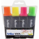 Artline vivix highlighters wallet 4