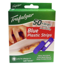 Detectable blue food safe bandaid box 50