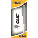 Bic clic retractable ballpoint pen medium 1.0mm black