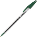 Bic cristal ballpoint pen medium green