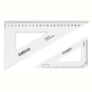 Celco set square 60 degree 210mm clear