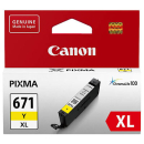 Canon cli671xl inkjet cartridge high yield yellow