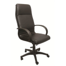 Rapidline executive chair high back single point lock pu black
