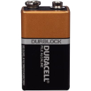 Duracell mn1604 alkaline battery coppertop 9 volt
