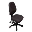 Rapidline operator chair high back 2 lever adk charcoal