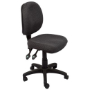 Rapidline operator chair medium back 3 lever adk charcoal