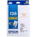 Epson t138 inkjet cartridge high yield value pack