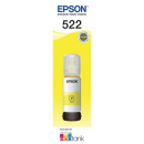 Epson T522 inkjet ecotank ink bottle Yellow
