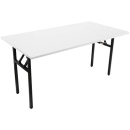 Rapidline folding table 1800 x 750mm white