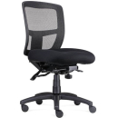 Rapidline ergo task chair mesh back black