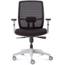 Rapidline luminous executive chair high back mesh black/white