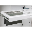 Go roll out suspension file frame for 900mm tambour cupboard white