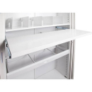 Go pull out file shelf for 900mm tambour cupboard white