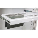 Go roll out suspension file frame for 1200mm tambour cupboard white