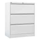 Go lateral filing cabinet 3 drawer 473 x 900 x 1016mm white china