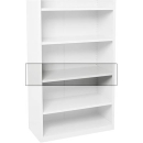 Go steel extra shelf unit 910 x 420mm white