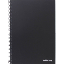 Initiative spiral bound notebook pp A4 120 page