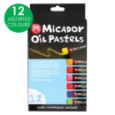 Micador oil pastels set 12