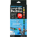 Micador oil pastels large pack 12