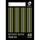 Botany book A4 48 page 12mm year 3/4 qld ruled