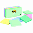 Post-it sticky notes 76 x 76mm value pack 24 pastel