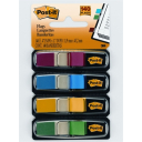 Post-it mini flags 11.9 x 43.7mm assorted bright colours pack 140