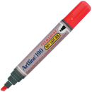 Artline 190 permanent marker chisel 5mm red