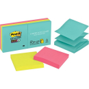 Post-it pop up notes 76x76 super sticky miami pack 6