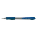 Pilot super grip retractable ballpoint pen fine 0.7mm blue
