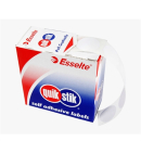 Quikstik dispenser labels circle 24mm pack 550 white