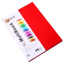 Quill multi board A4 210gsm pack 50 red