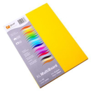 Quill multi board A4 210gsm pack 50 lemon