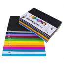 Quill cover paper A4 125gsm pack 500 assorted