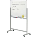 Penrite quartet mobile whiteboard double sided 1800 x 1200mm