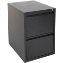 Initiative filing cabinet 2 drawer 475 x 600 x 720mm graphite ripple