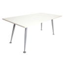 Rapid span meeting table 1800 x 900mm white