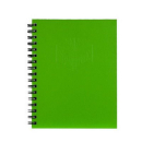 Spirax hard cover notebook A5 200pages green