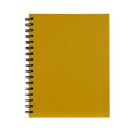 Spirax hard cover notebook A5 200 pages yellow
