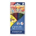 Staedtler 185 c12 noris coloured pencils assorted box 12
