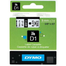 Dymo D1 label tape 9mm black on white