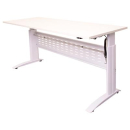 Rapid span electric height adjustable desk 1800 x 700mm white