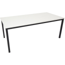 Rapidline steel frame table 1200 x 600mm white