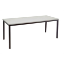Rapidline steel frame table 1800 x 750mm grey