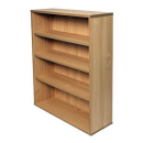 Rapid span bookcase 3 shelf 900 x 315 x 1200mm grey